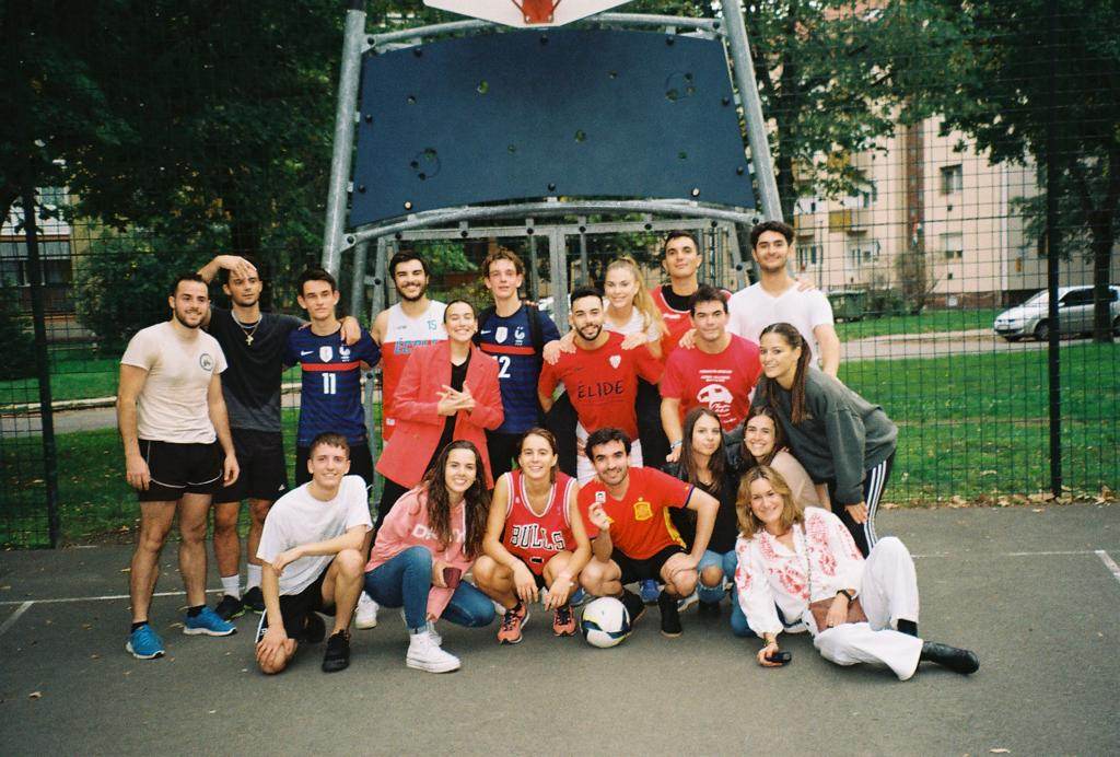 Erasmus incoming students group photo