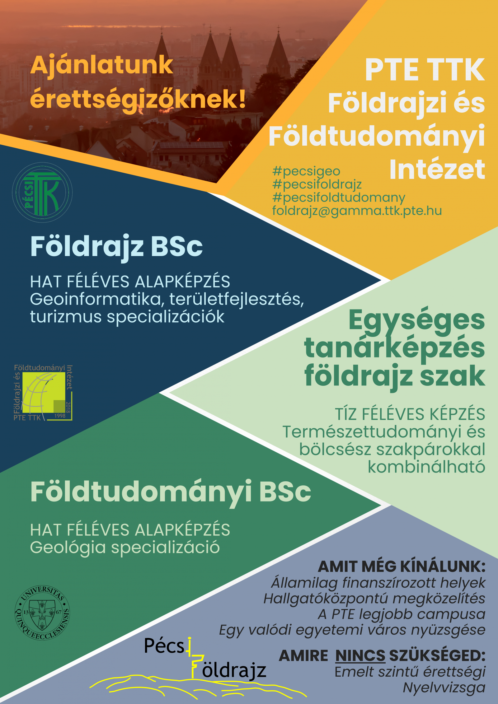 Felvételi plakát BSc 2023